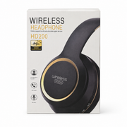 HD200 Wireless Bluetooth Headphones with HD Mic & Noise Cancellation