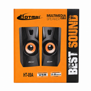 Hotmai HT-09A USB Multimedia Speakers 2.0 – 5W Stereo PC & Laptop Speakers