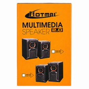 Hotmai HN-86 USB Multimedia Speakers 2.0 – 5W Stereo PC & Laptop Speakers