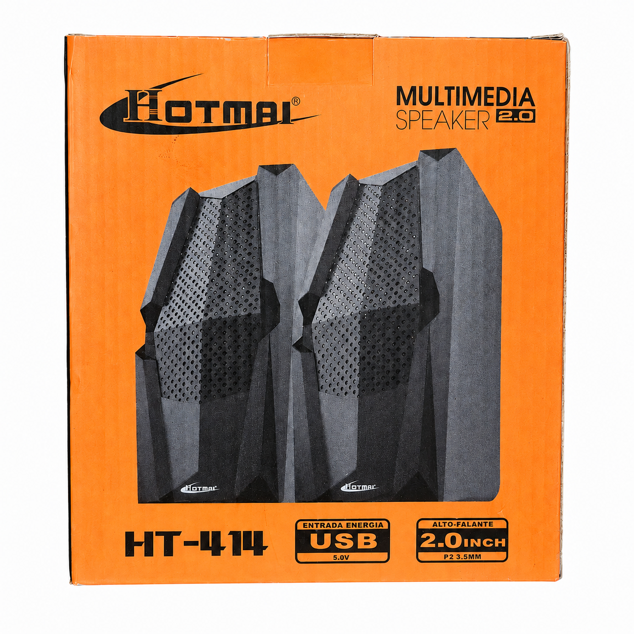 Hotmai HT-414 USB Multimedia Speakers 2.0 – 5W Stereo PC & Laptop Speakers