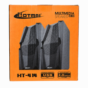 Hotmai HT-414 USB Multimedia Speakers 2.0 – 5W Stereo PC & Laptop Speakers