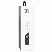 K8 Wireless Lavalier Microphone – 20m Plug & Play Mic for Vlogs, Interviews & Live Streaming