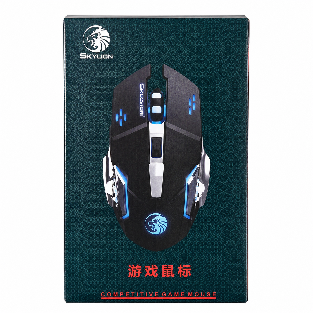 Skylion Competitive Gaming Mouse – Adjustable DPI, Breathing Light & Ergonomic Wired Design