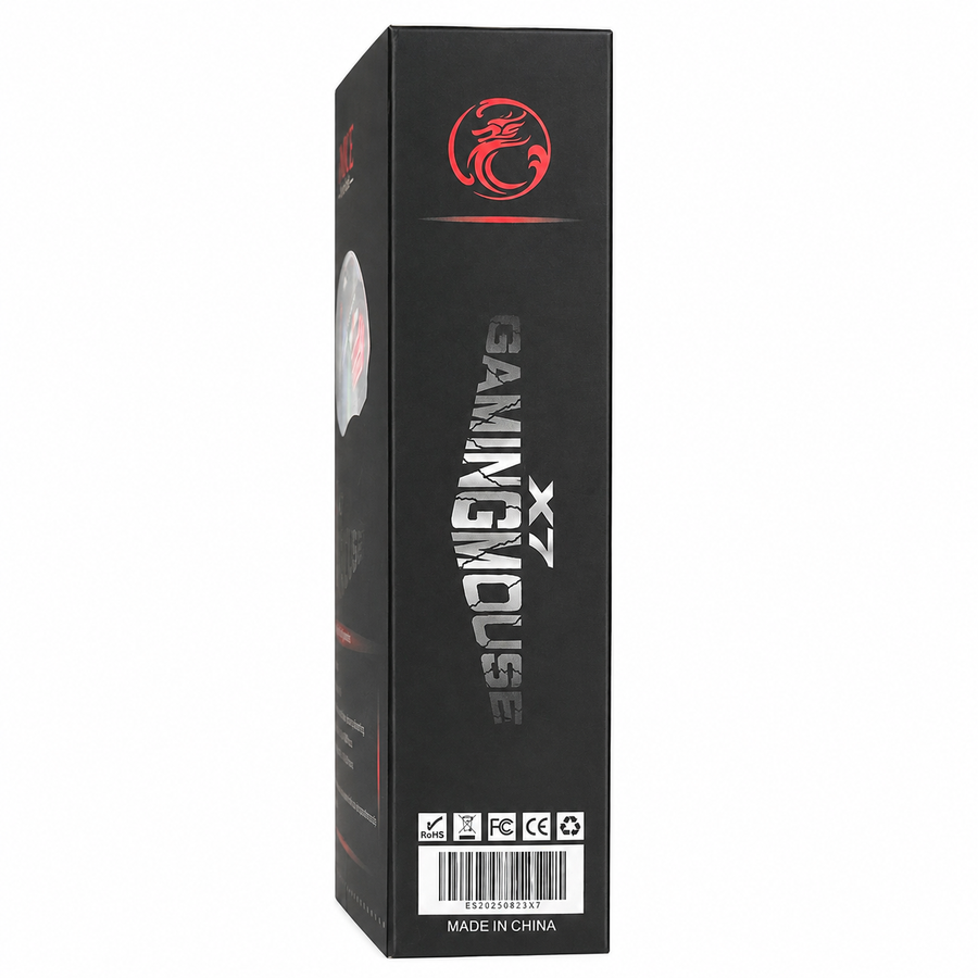 iMICE X7 7D Wired Gaming Mouse – 3200 DPI, 7 Buttons, LED Light & Ergonomic Design