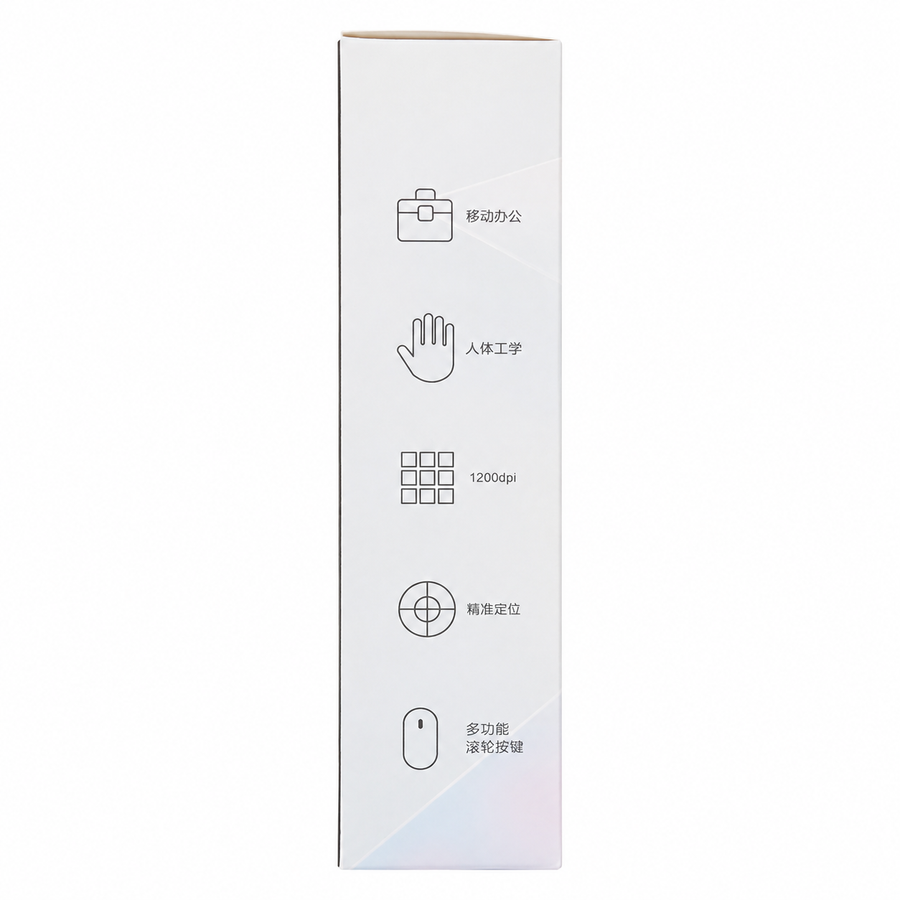 Transparent Dual Mode Wireless Mouse – Bluetooth 5.1 & 2.4GHz, 1200 DPI, Ultra-Slim Design