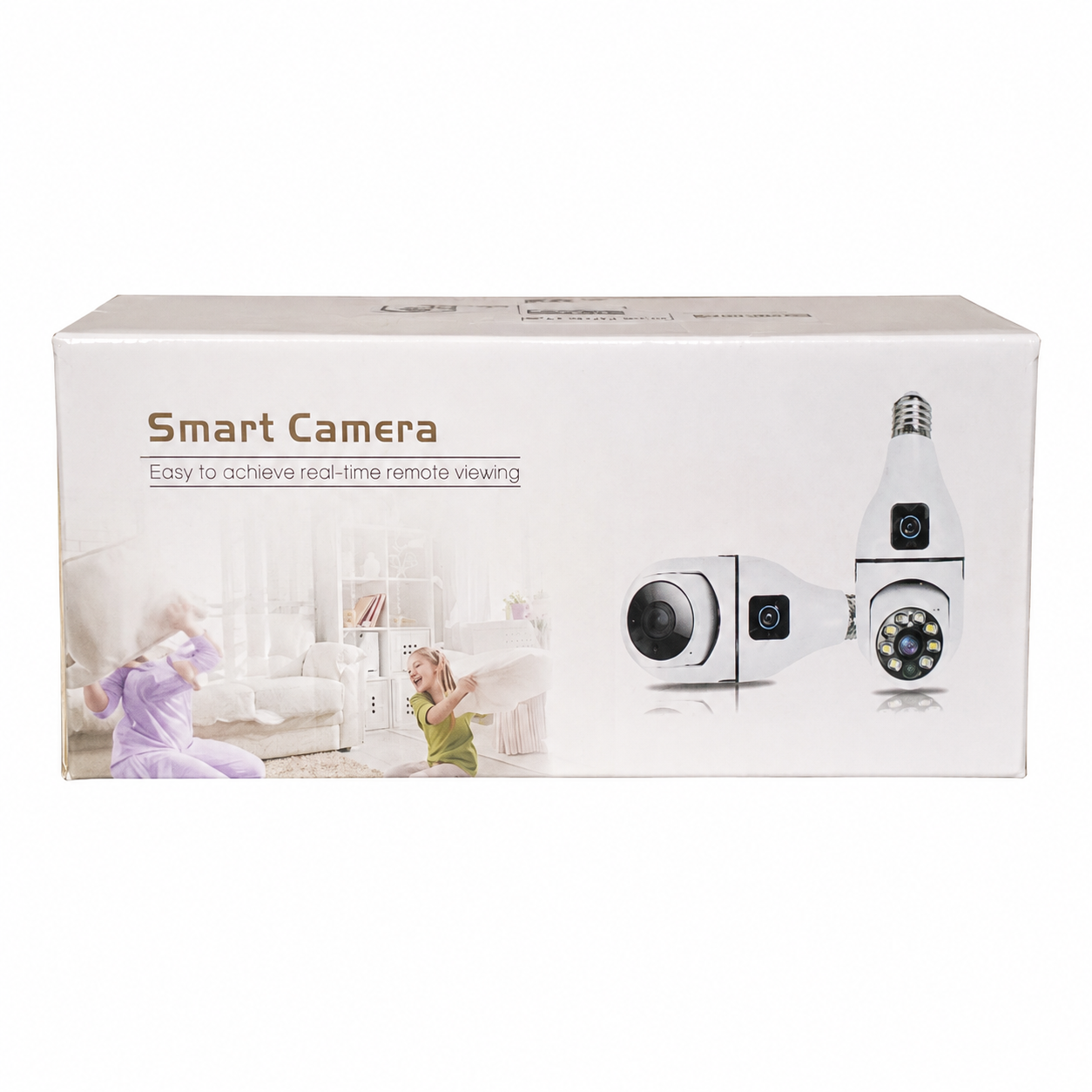 SQ002W V380 Pro WiFi Bulb Security Camera – HD, Motion Detection, Night Vision & IP66