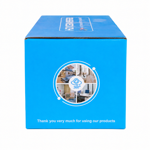 360° WiFi Smart Security Camera – HD Color Video, Remote Viewing, Motion Detection & Two-Way Audio