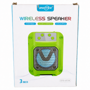 Greatnice GTS-2039 3-Inch Portable Wireless Speaker – Solar Charging, FM Radio, USB & TF Card