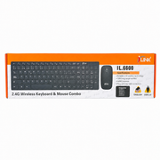 iLink IL.6600 2.4G Wireless Keyboard & Mouse Combo – Full-Size Keyboard, 10m Range & Nano USB Receiver