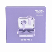Buds Pro 9 ANC/ENC True Wireless Earbuds – Active Noise Cancelling, Triple Mic Calls & USB-C Charging