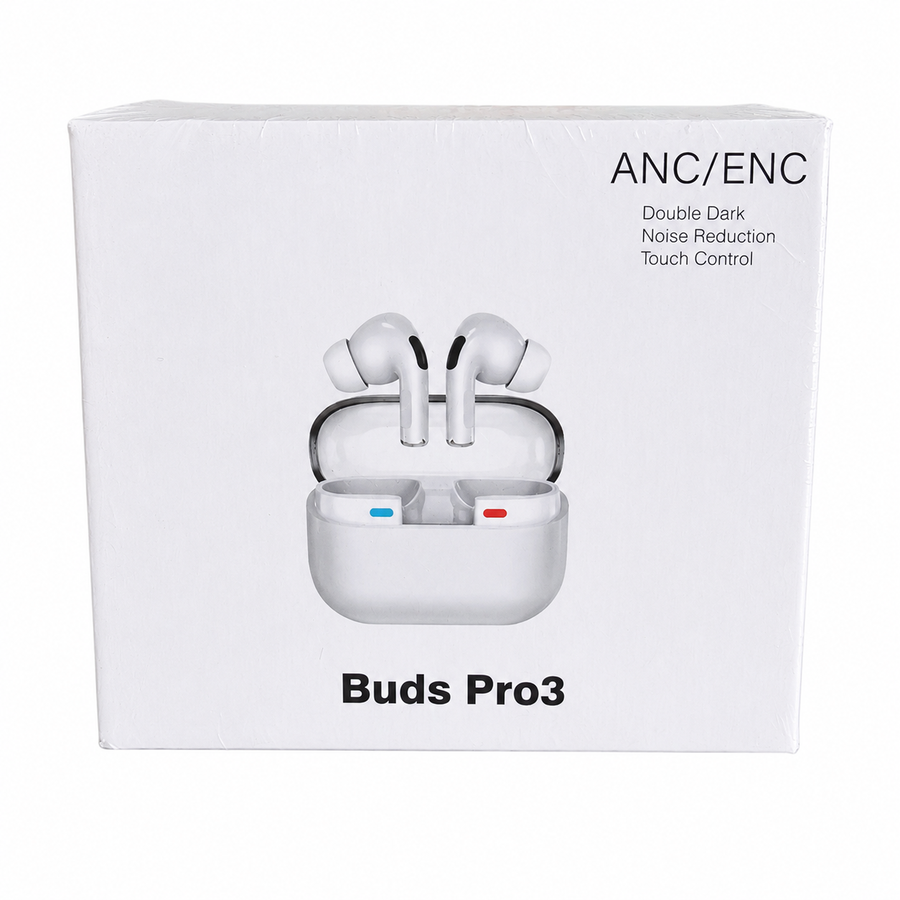 Buds Pro 3 ANC/ENC True Wireless Earbuds – Active Noise Cancelling, Two-Way Calls & USB-C Charging
