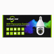 ViniCam Q16S-1 V380 Pro WiFi Panorama Security Camera – 360° View, HD Night Vision & Two-Way Audio