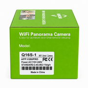 ViniCam Q16S-1 V380 Pro WiFi Panorama Security Camera – 360° View, HD Night Vision & Two-Way Audio