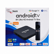 STAR TRACK 8K Android TV Box 8GB RAM 128GB ROM – Google TV, Dual-Band WiFi & Voice Remote