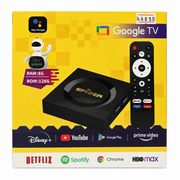 SPIDER Google TV Box 8GB RAM 128GB ROM – Android 17.1, 8K, Chromecast & Voice Remote