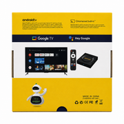 SPIDER Google TV Box 8GB RAM 128GB ROM – Android 17.1, 8K, Chromecast & Voice Remote