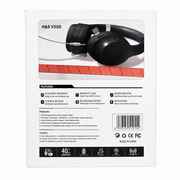 H&S V500 Wireless Headphones – Bluetooth 5.3, 40mm Drivers, TF Card & AUX