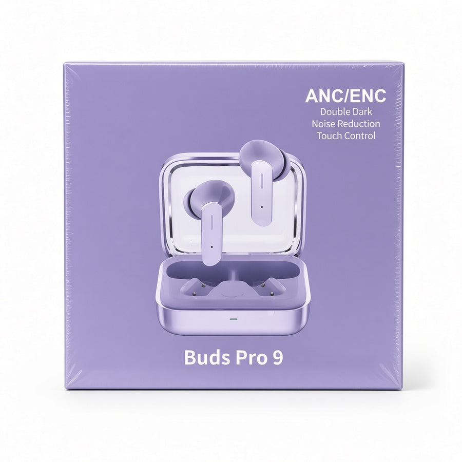 Buds Pro 9 Wireless Earbuds with ANC & ENC Noise Cancellation