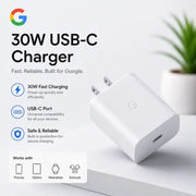 Google 30W USB-C Fast Charger – Power Adapter