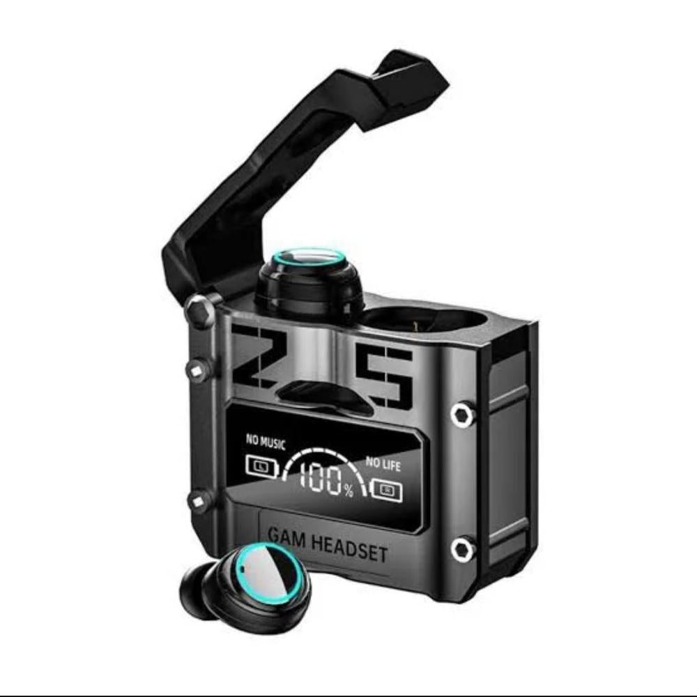 M25 Wireless Gaming Earbuds Black ABS Belutooth 5.0