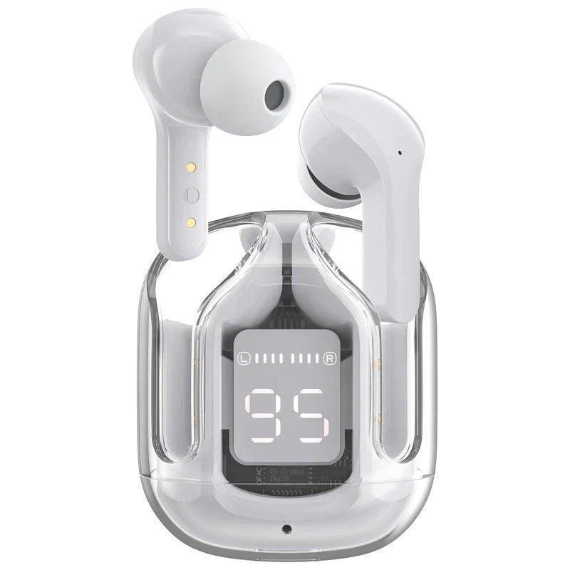 Air 31 Transparent Wireless Earbuds with Digital Battery Display