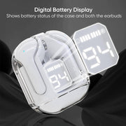 Air 31 Transparent Wireless Earbuds with Digital Battery Display