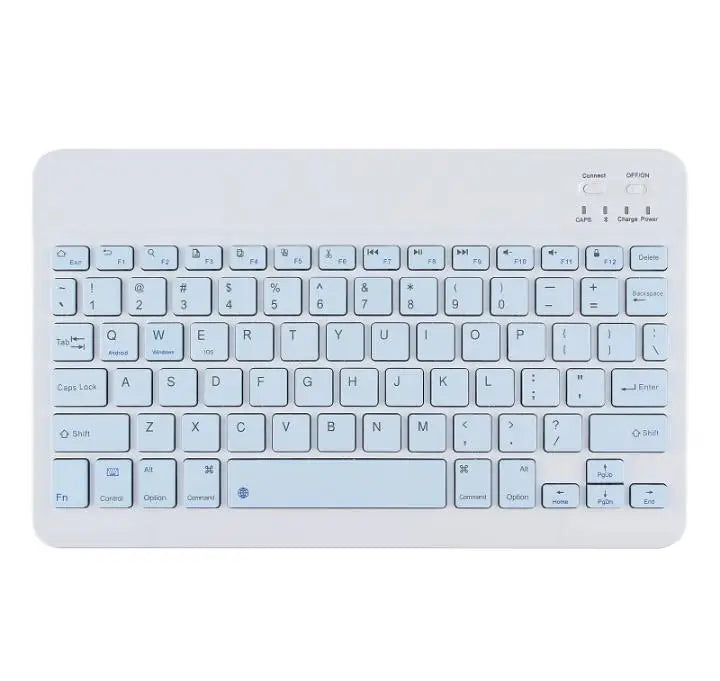 Slim Wireless Bluetooth Keyboard for Tablet, Mobile & Laptop