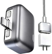 Type-C Magnetic Detachable Fast Charging Cable – 5A Braided Cable