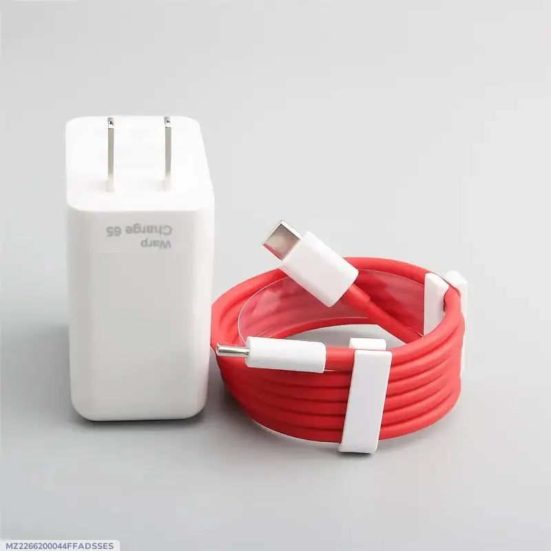 OnePlus 65W Warp Charger with Type-C Fast Charging Cable