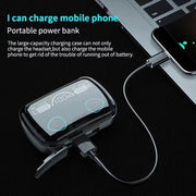 TWS Bluetooth 5.1 Wireless Earbuds with Power Bank & Digital Display